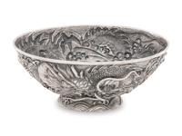 A Japanese Silver Bowl