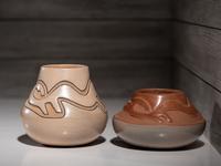 Polychrome Pottery Jars