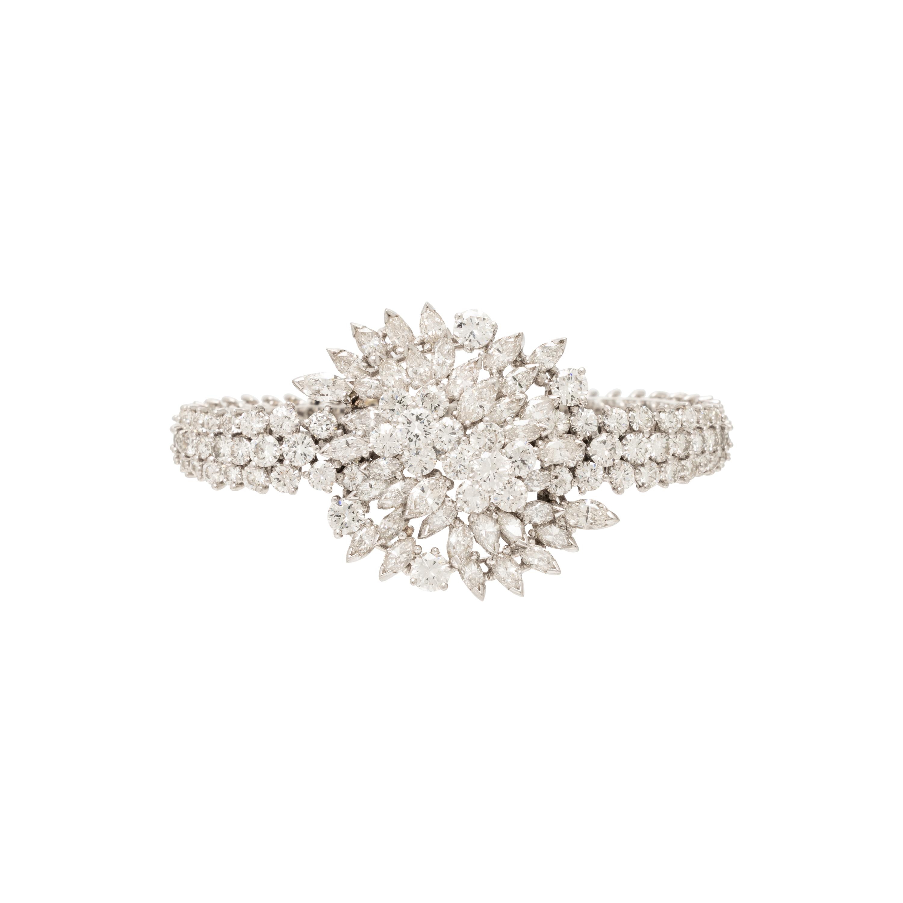 Diamond and Platinum Bracelet