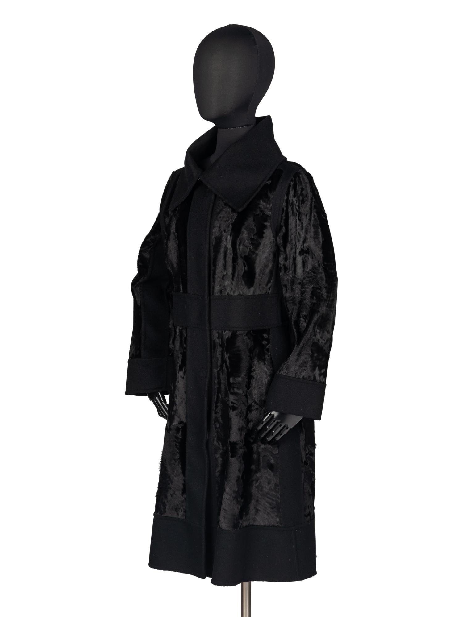 J. Mendel Broadtail and Wool Coat