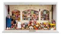 An American Room Box Height 13 x width 23 1/2 x depth 10 1/2 inches. — Micro Creations, Dayton, OH