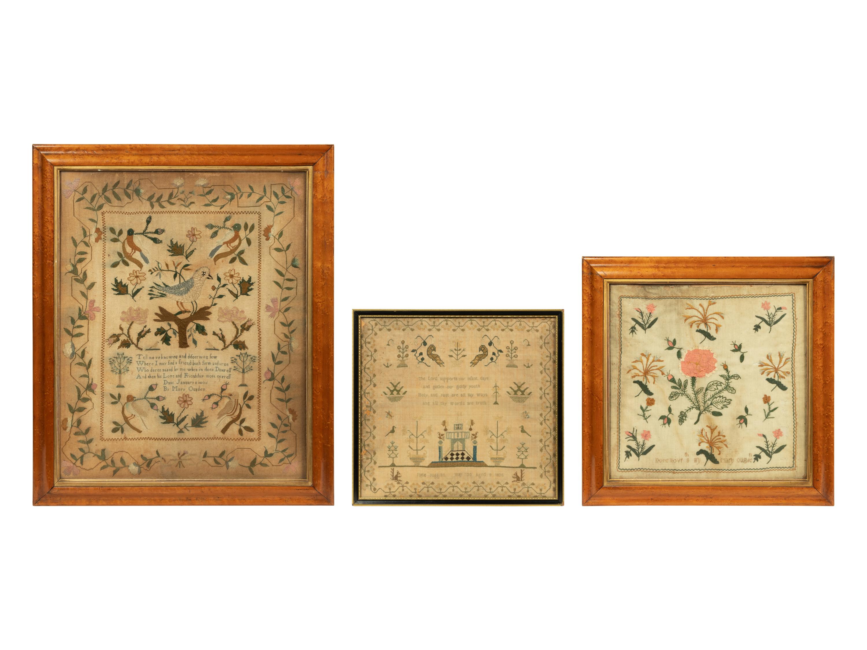 Three English Samplers