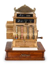 A National Brass Cash Register, Model No. 441