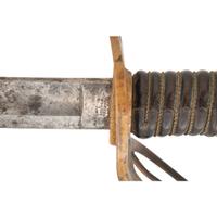 The Broken US Model 1860 Light Cavalry Saber of G.C. Sabine of the 1st DC Calvary, POW - Featured in North-South Trader Magazine