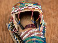Apache Beaded Hide Toy Cradleboard