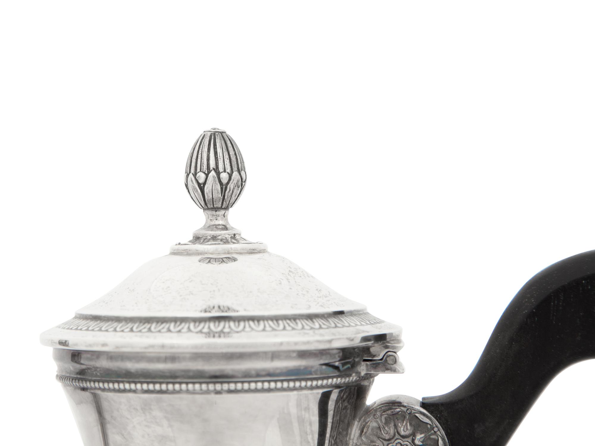 A Puiforcat Silver Coffee Pot