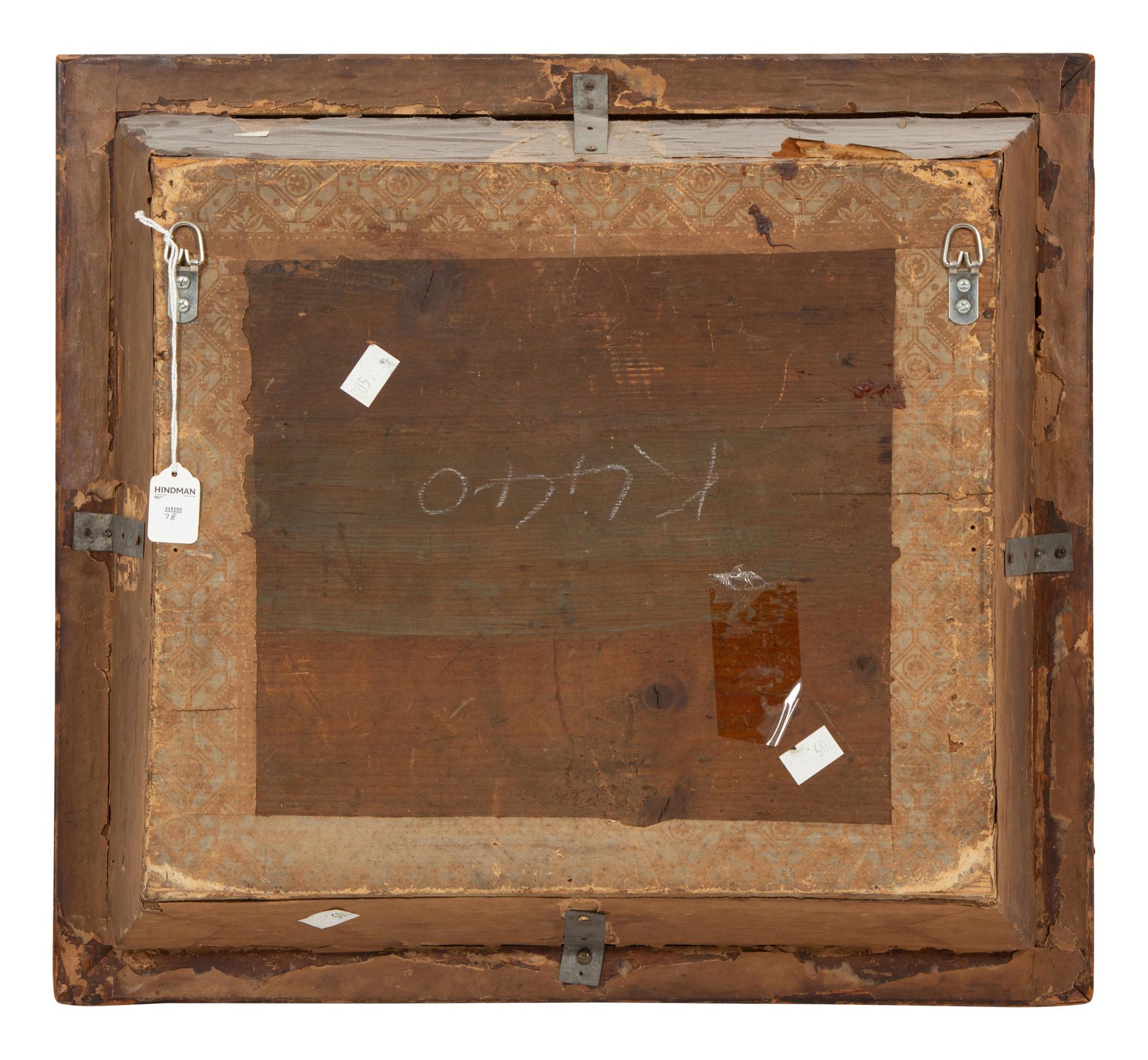 A Giltwood-Framed Continental Diorama
