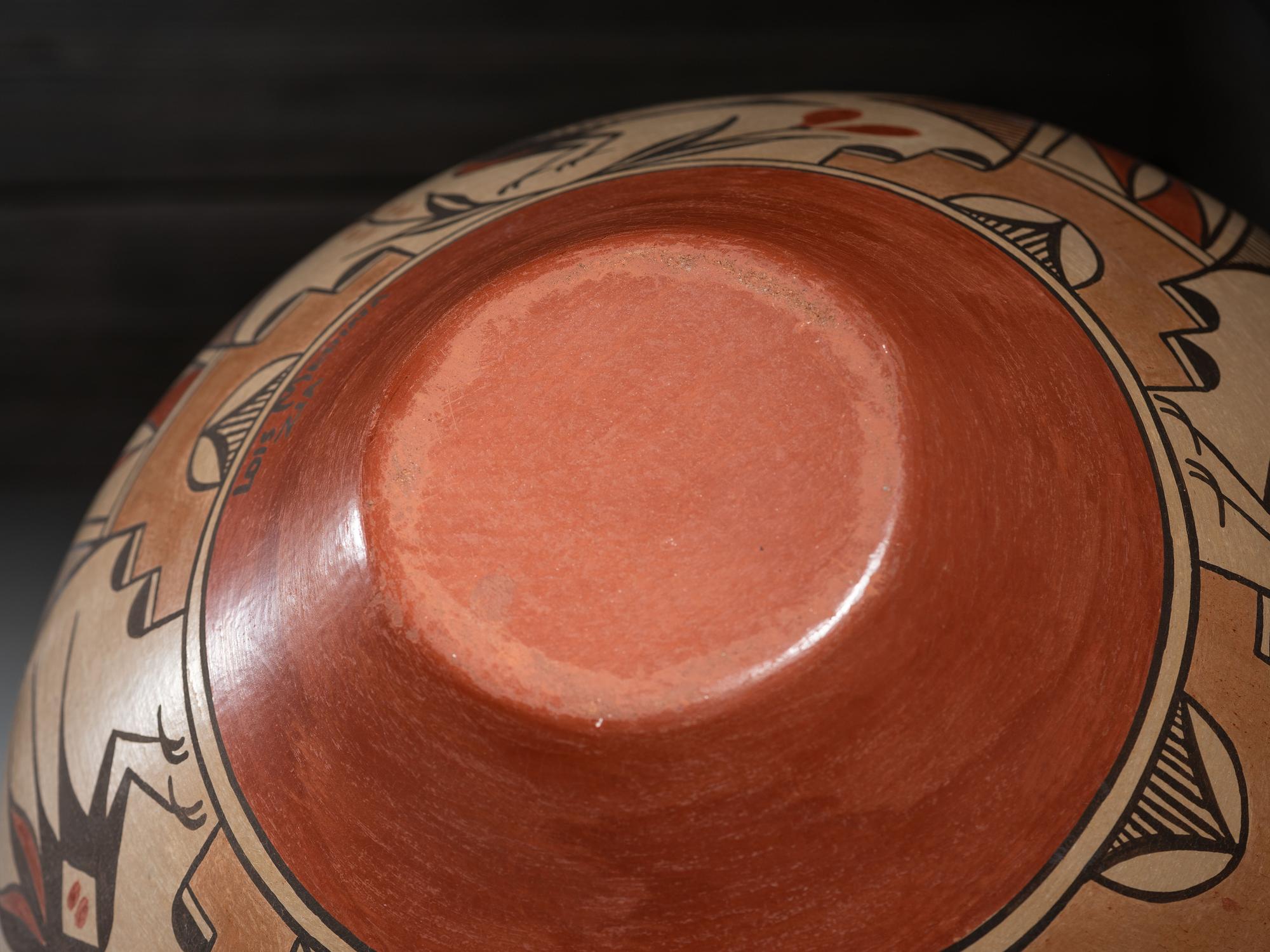 Four-Color Pottery Olla