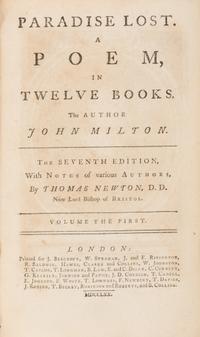 [Literature] Milton John. Paradise Lost