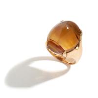 ROSE GOLD AND AGATE RING