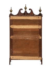 A Federal Pillar and Scroll Mahogany Mantel Clock