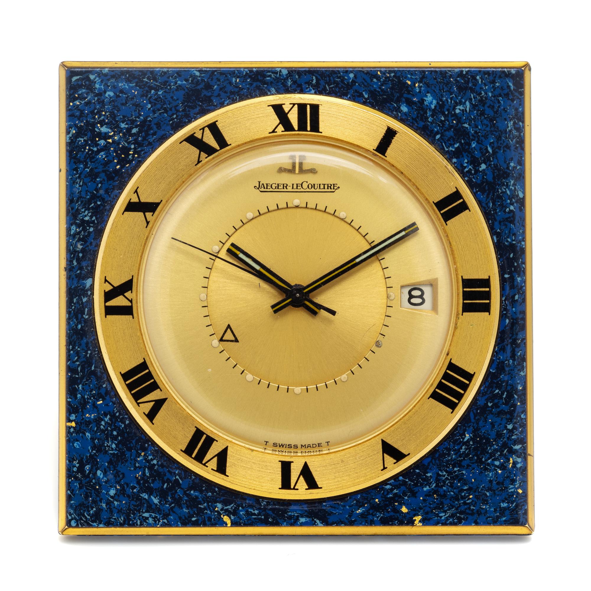 JAEGER-LECOULTRE, 'MEMOVOX' TRAVEL ALARM CLOCK WITH DATE