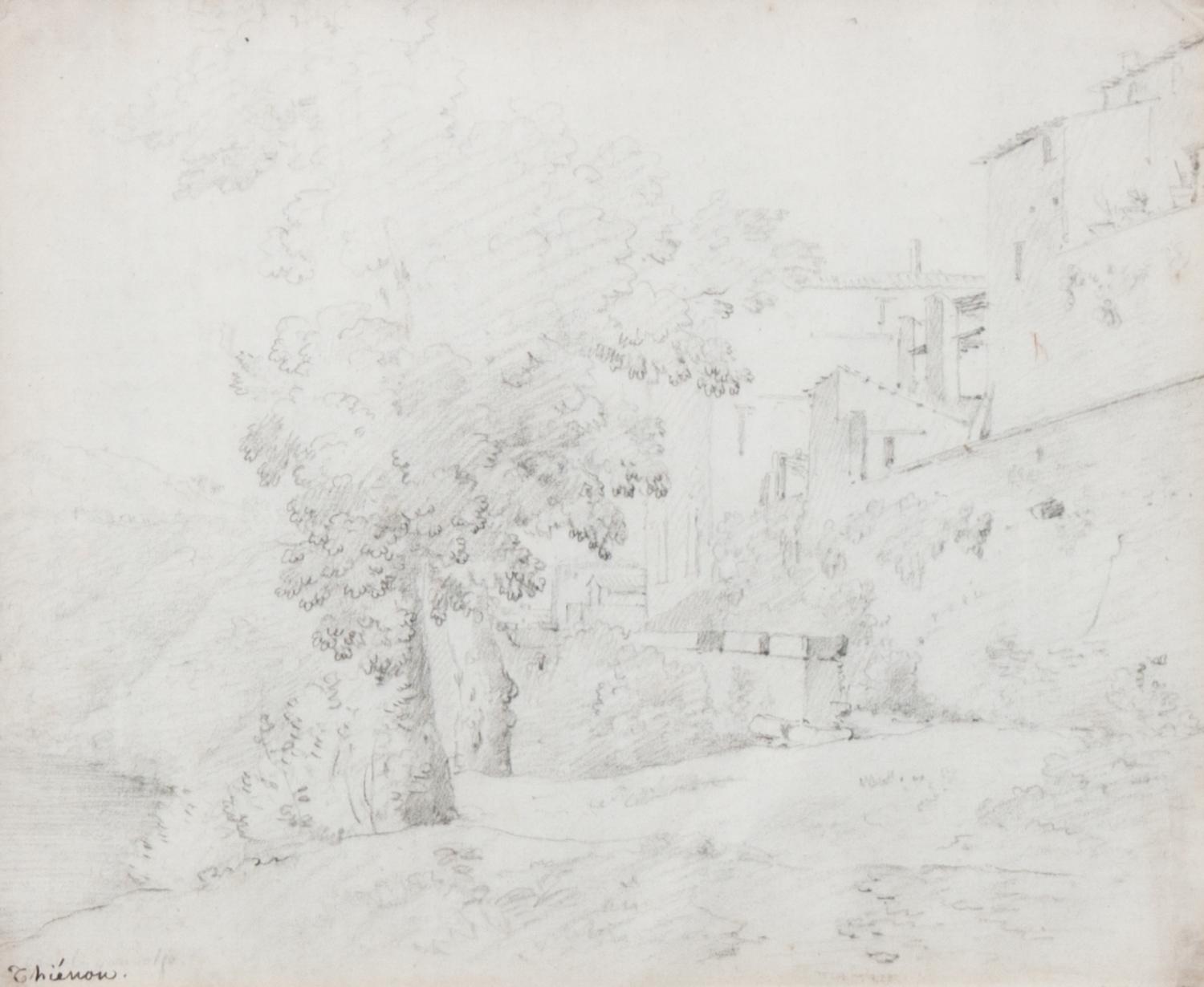 Claude Thienon, (French, 1772-1846), Castel Gandolfo