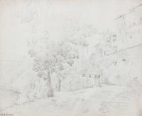 Claude Thienon, (French, 1772-1846), Castel Gandolfo