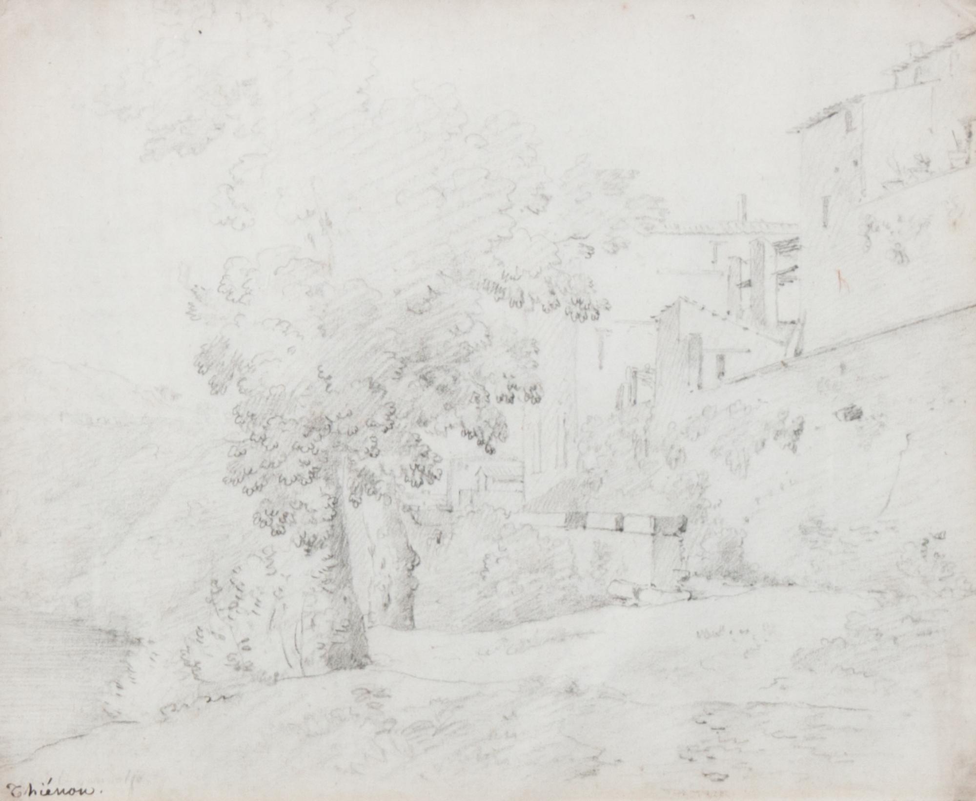 Claude Thienon, (French, 1772-1846), Castel Gandolfo