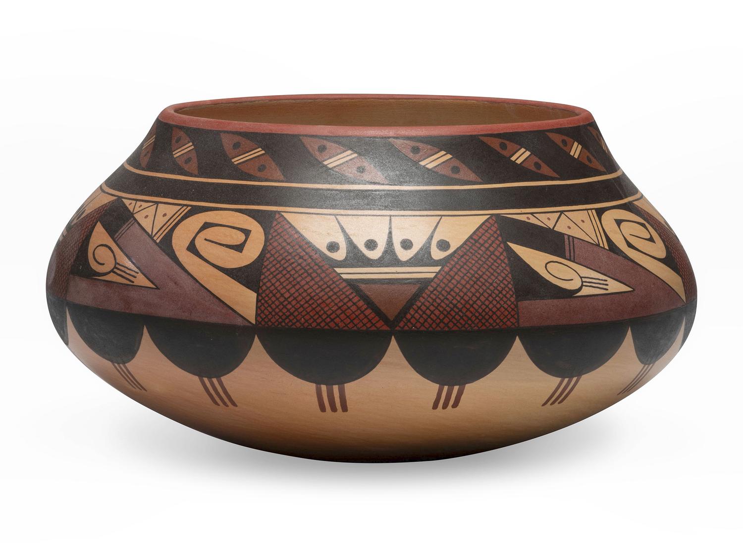 Polychrome Pottery Jar