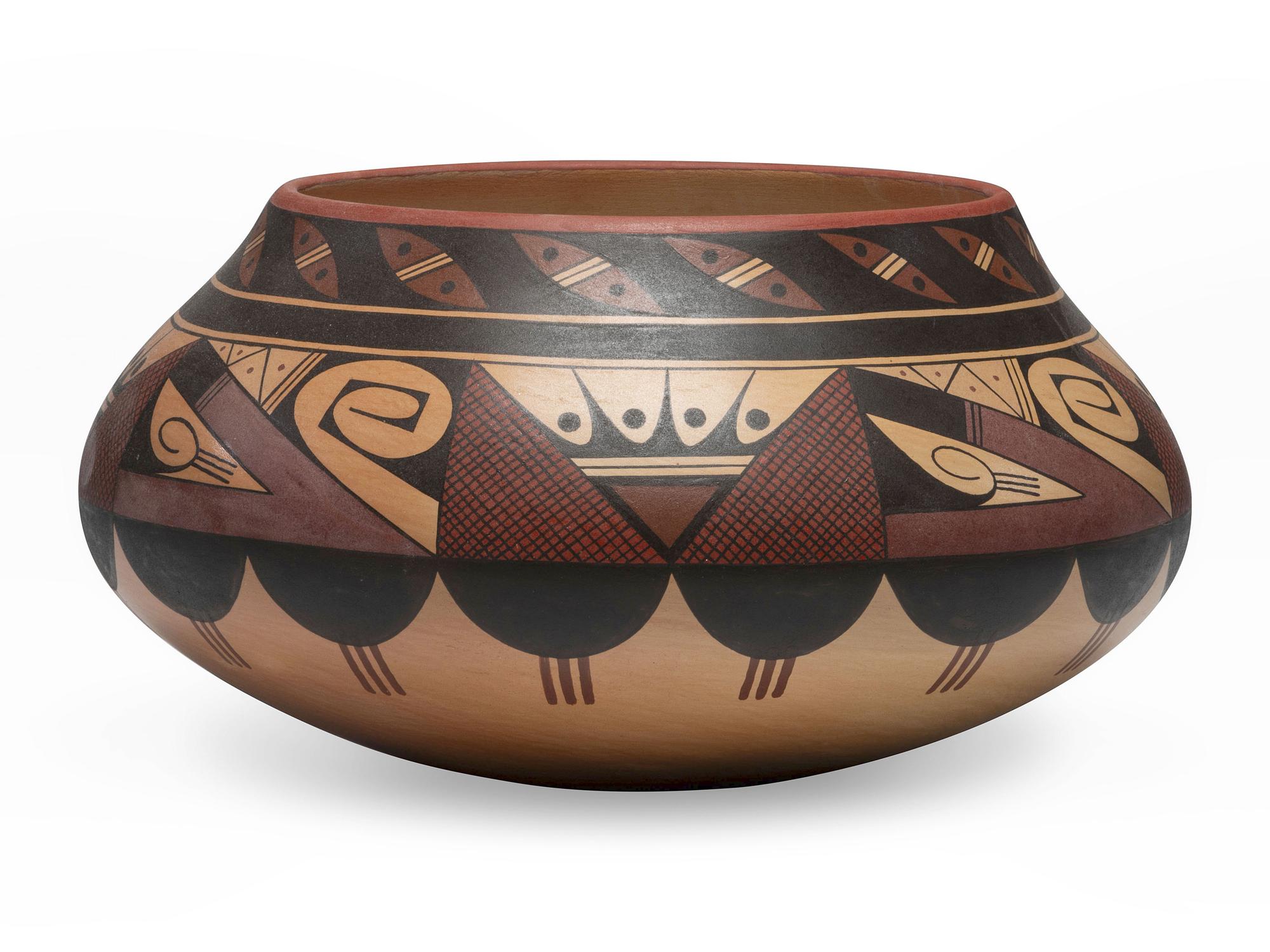 Polychrome Pottery Jar