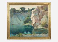 Anthony Thieme (American, 1888-1954) - Quarry in Rockport