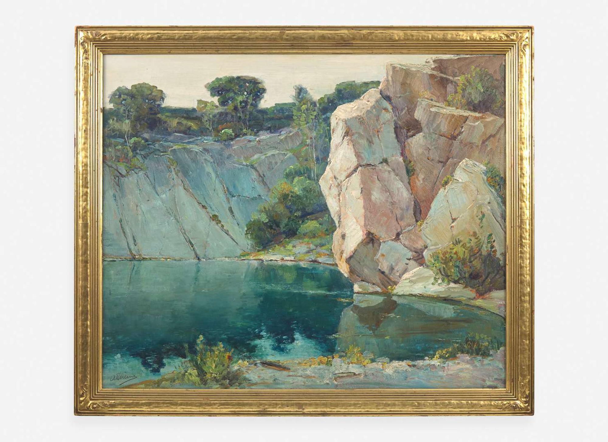 Anthony Thieme (American, 1888-1954) - Quarry in Rockport