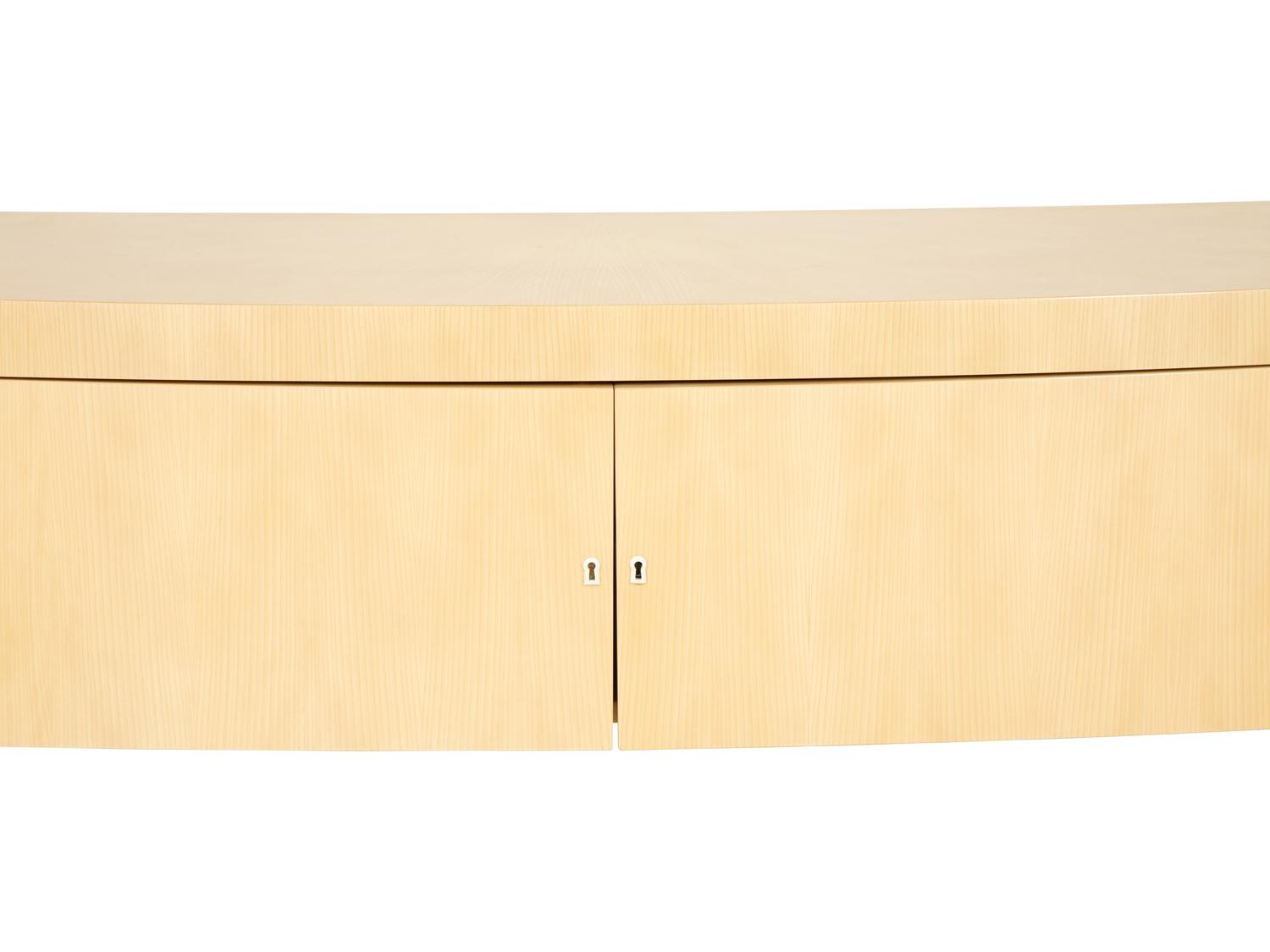 A Sally Sirkin Lewis for J. Robert Scott Bow Front Sideboard