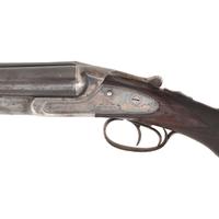 **Lefever Arms Company G-Grade Sideplate 12 Gauge