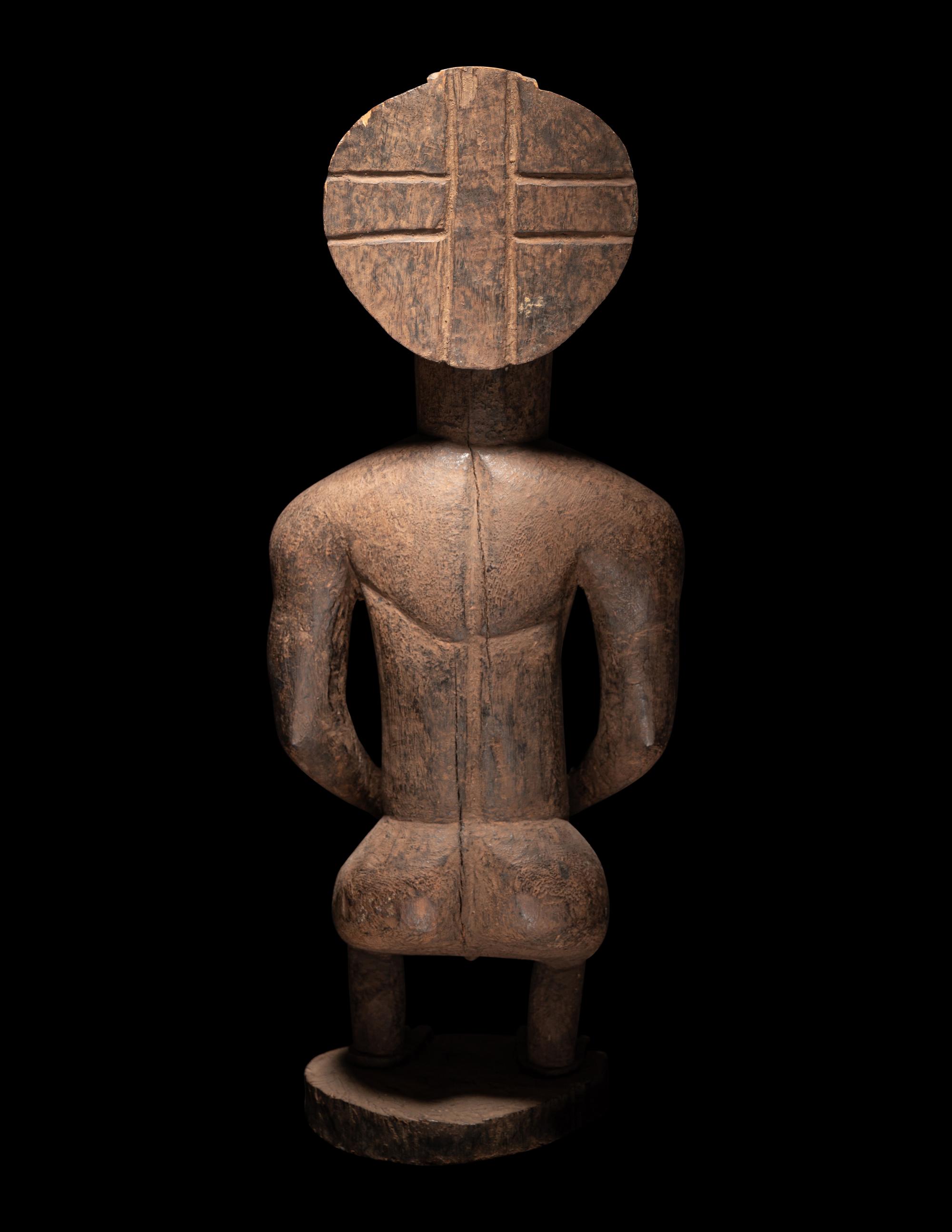 A Luba Wood Figure