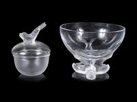 A Lalique Igor Caviar Server