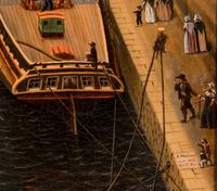 Artist Unknown (Canal and Boats)