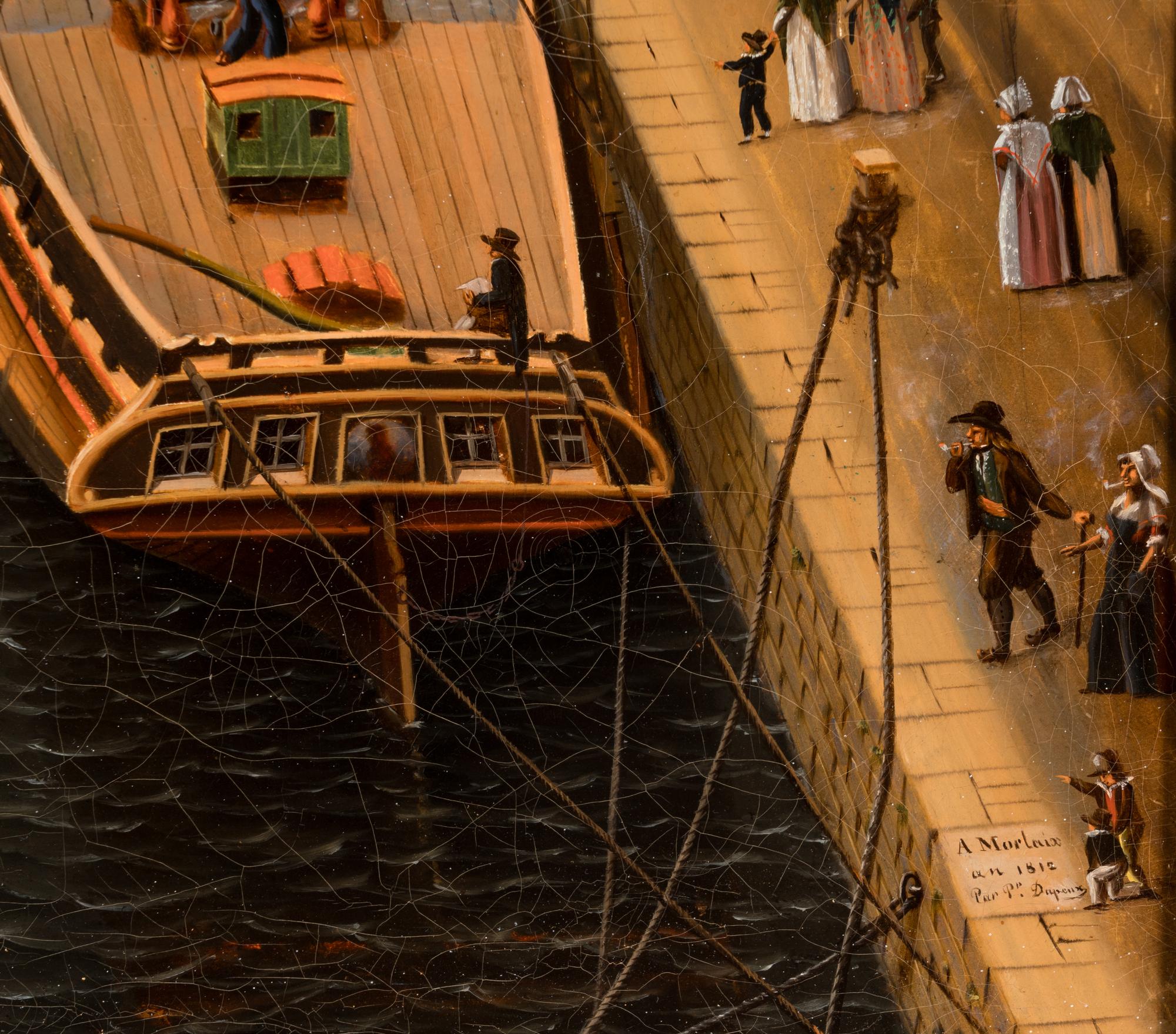 Artist Unknown (Canal and Boats)