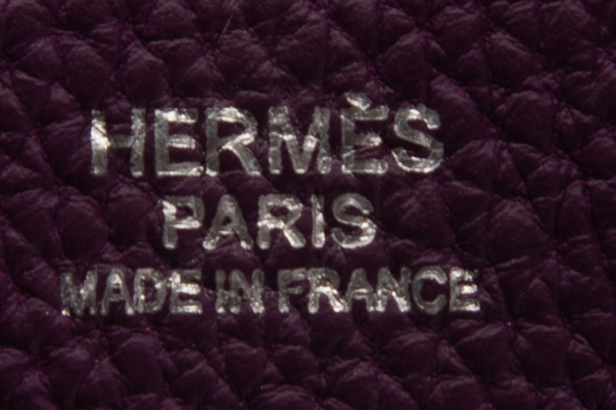 HERMÈS BIRKIN 30 IN ANEMONE TOGO LEATHER