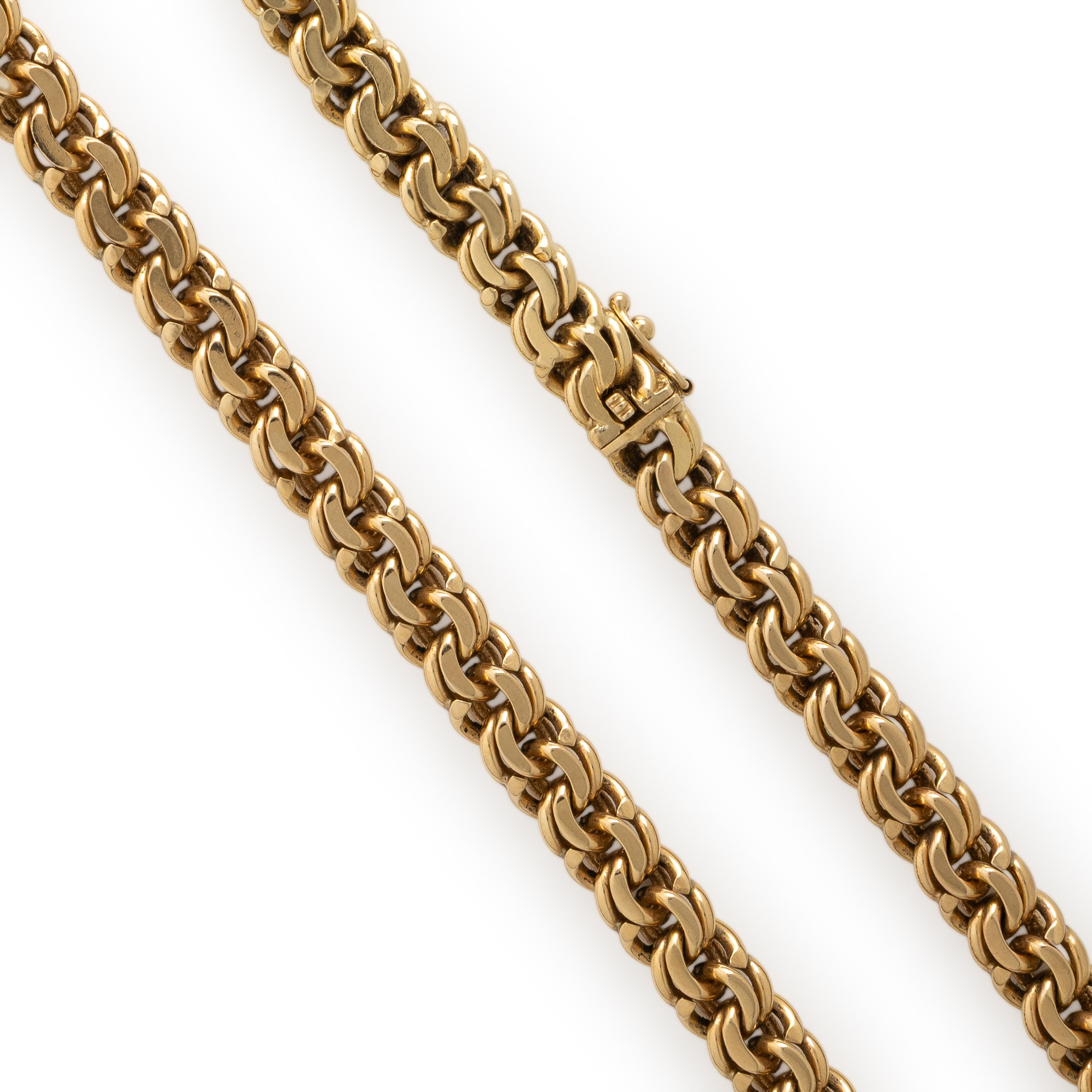 Yellow Gold Chain Necklace