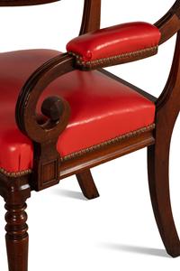 A Set of Eight George IV Mahogany Dining Chairs