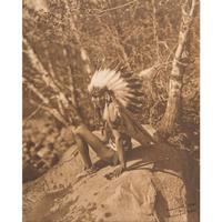 Roland W. Reed Signed Photograph of Ojibwe Indian, "Ringing Bells"