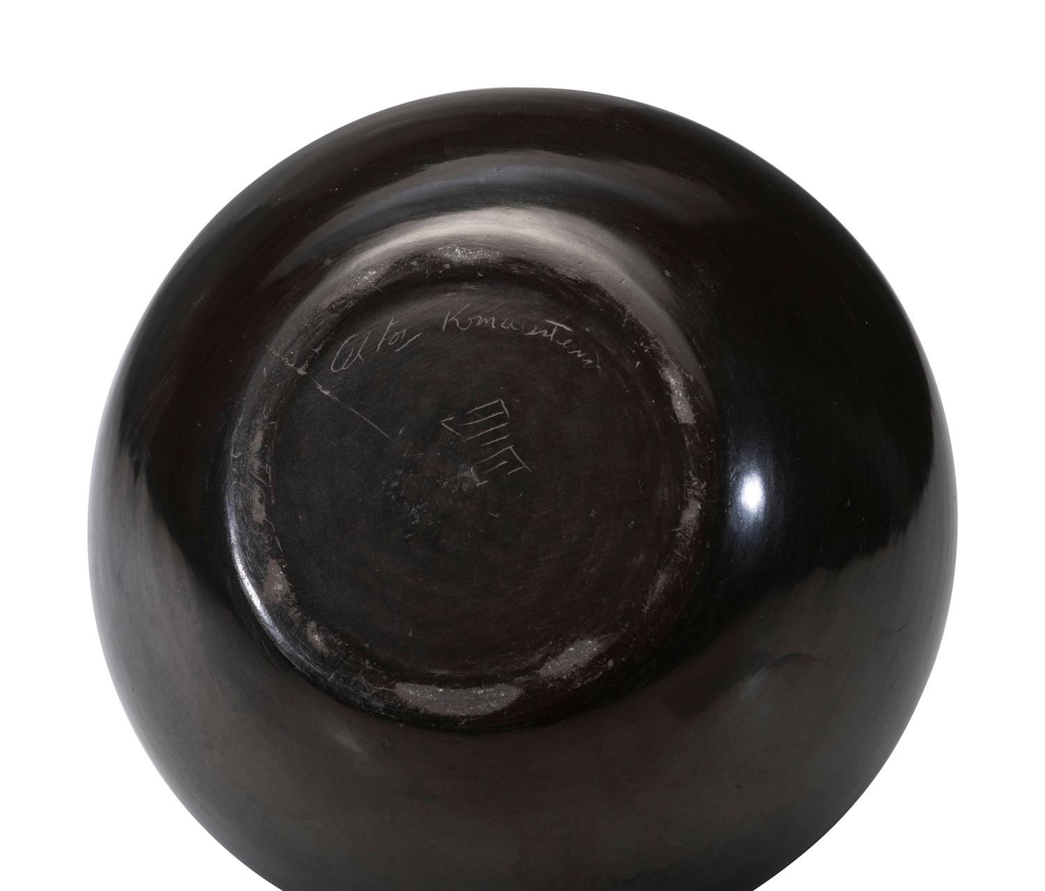 Blackware Pottery Jar
