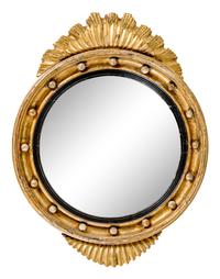 A Giltwood Bullseye Mirror
