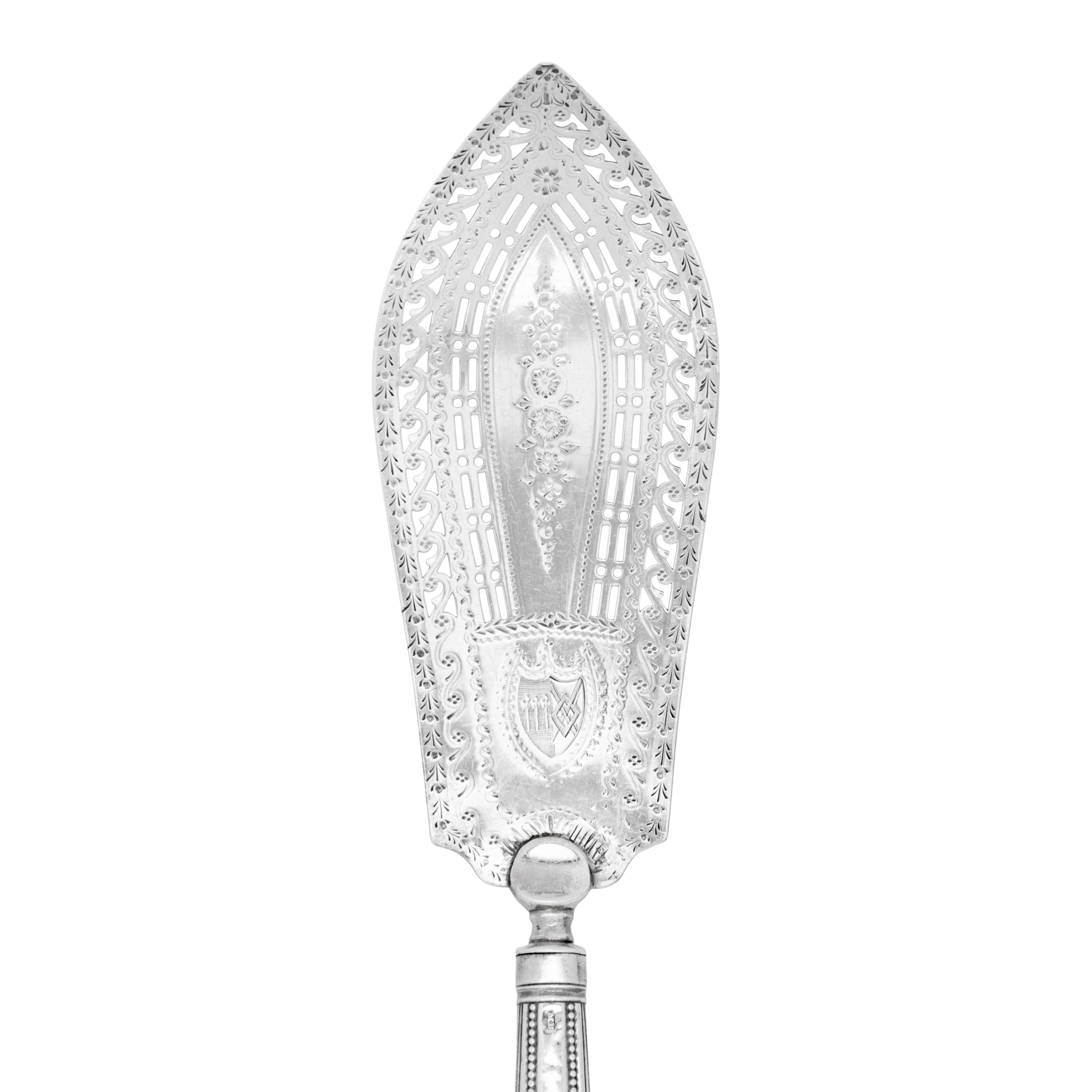 A Group of Four English Silver Flatware Articles