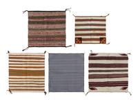 A Group of Single Saddle Blankets