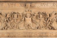 A Continental Carved Oak Cassone