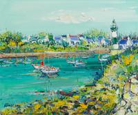 Yolande Ardissone, (French, b. 1927), Le Phare de Doelan