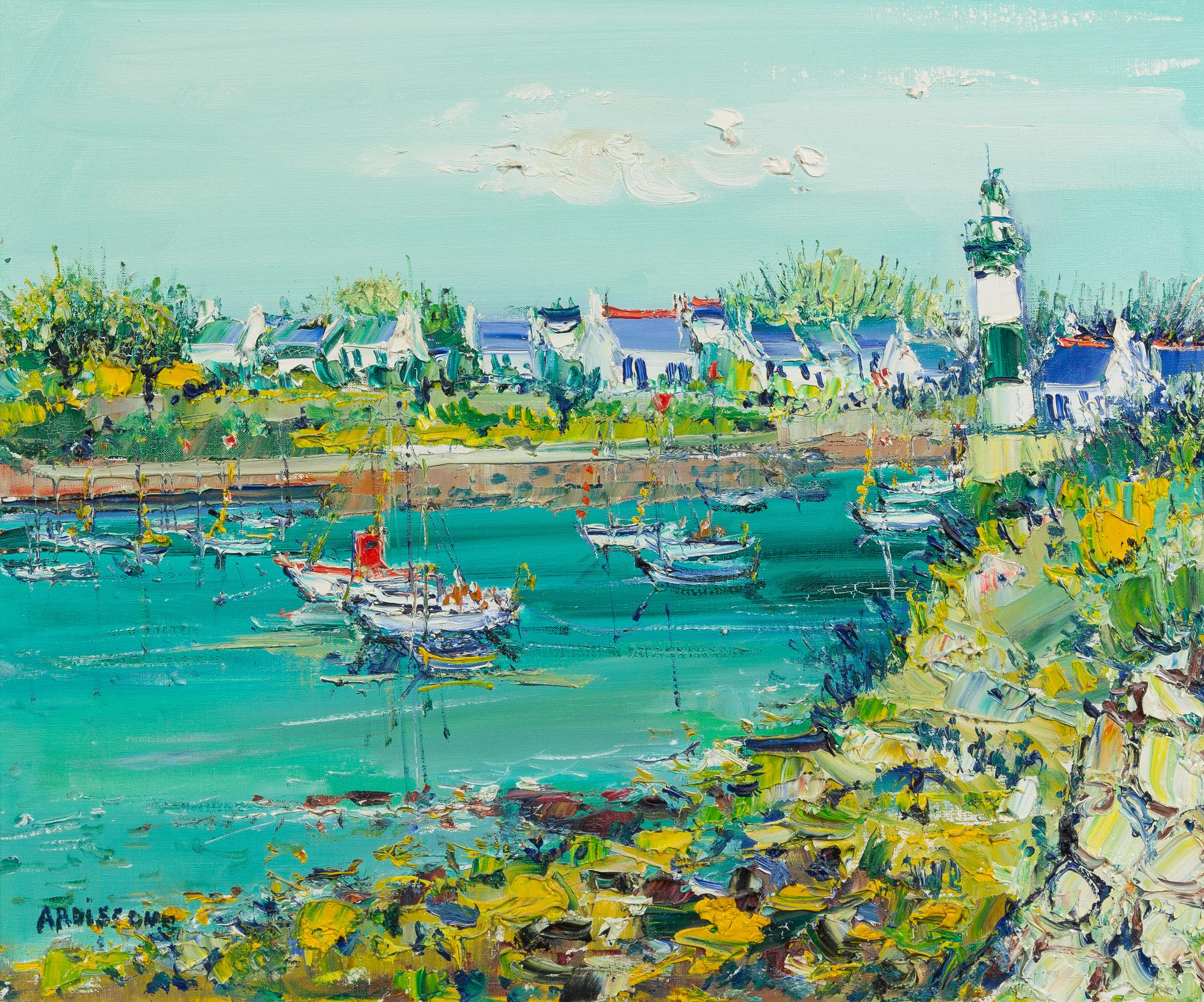 Yolande Ardissone, (French, b. 1927), Le Phare de Doelan