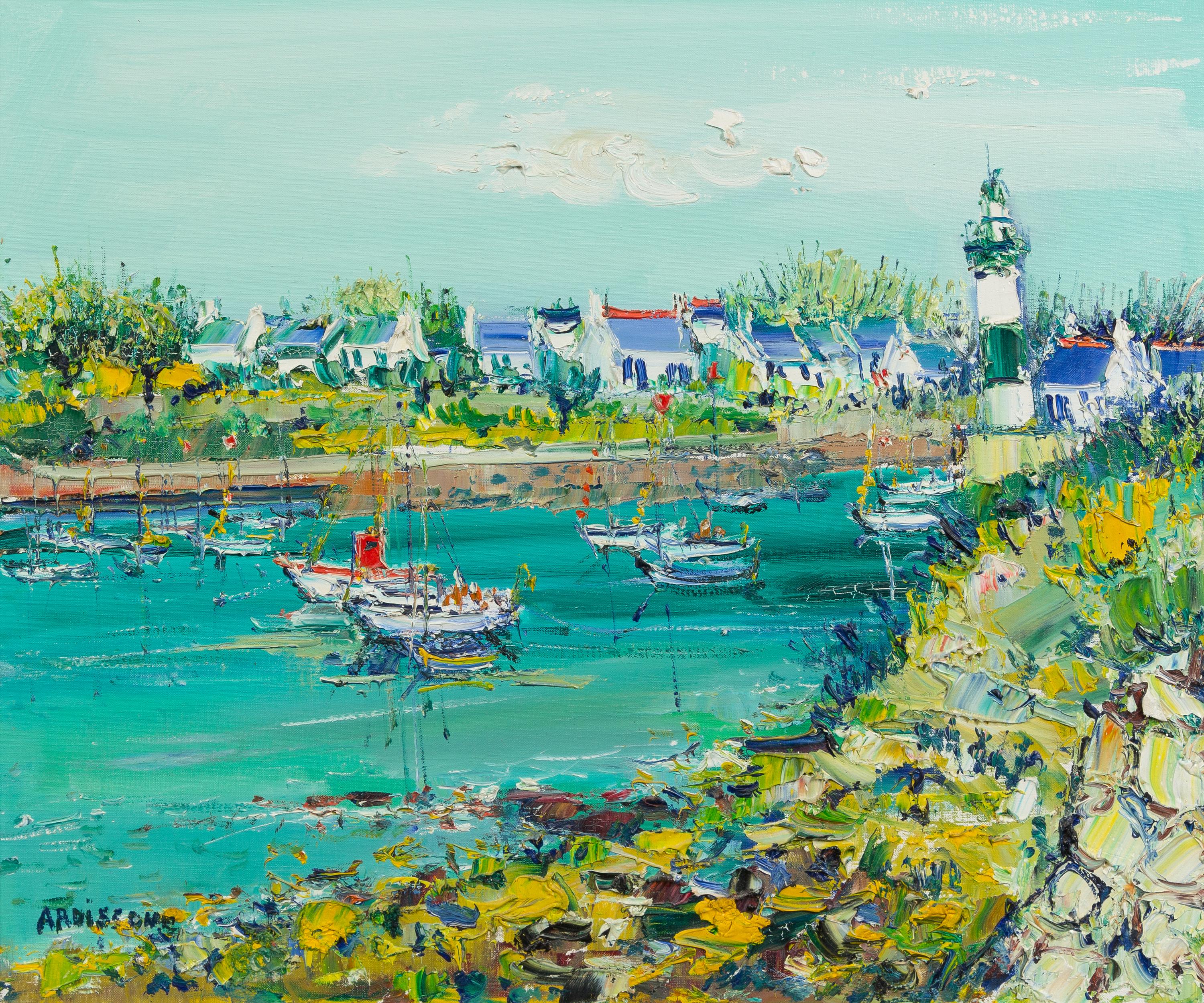 Yolande Ardissone, (French, b. 1927), Le Phare de Doelan