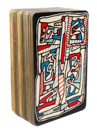 DUBUFFET, Jean (1901-1985). Banque de l'Hourloupe cartes a jouer et a tirer. London: 1967