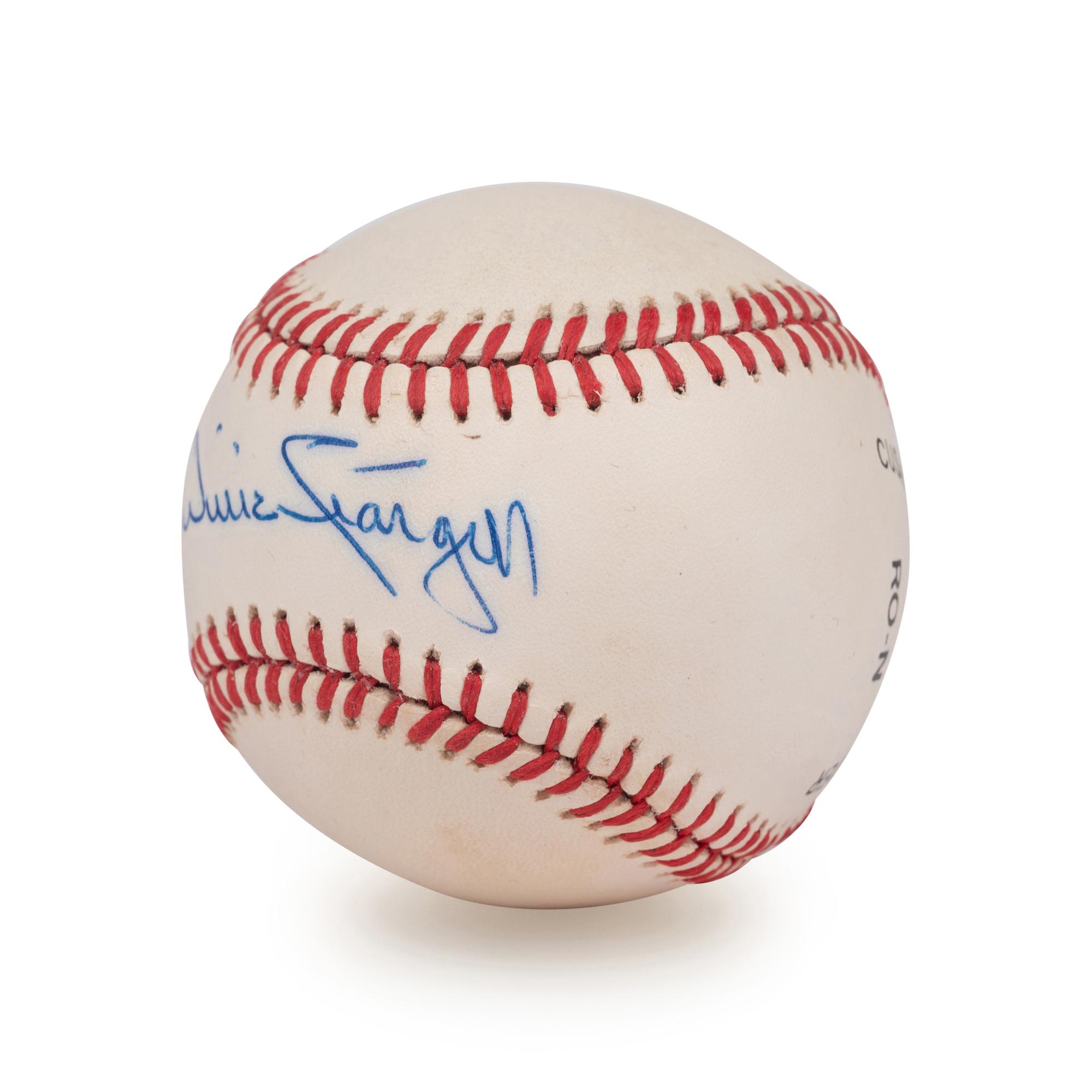 A Willie Stargell Signed Autograph Baseball (Beckett Authentication Services BAS Certified),