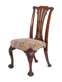 A George II Mahogany Side Chair