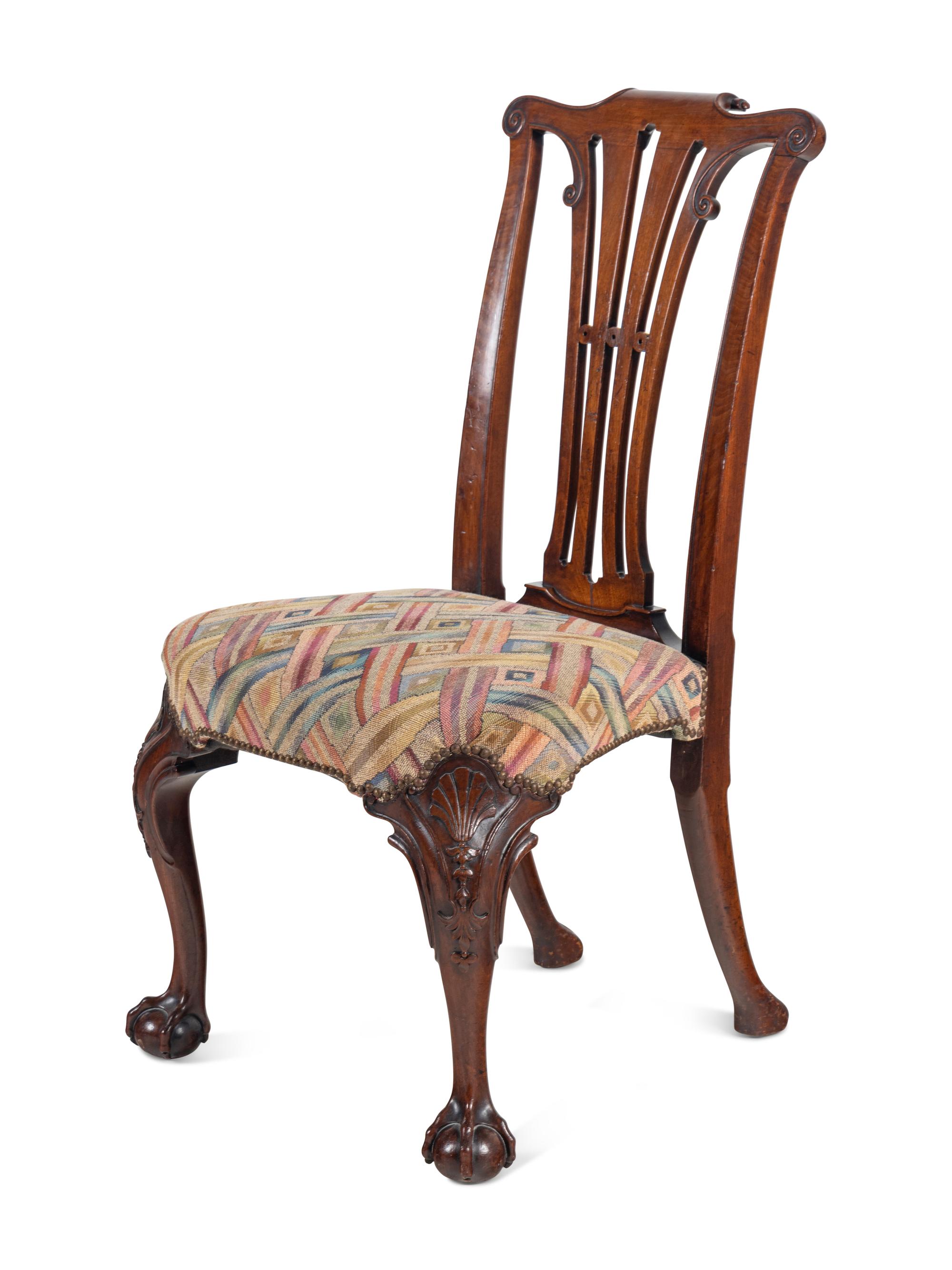 A George II Mahogany Side Chair