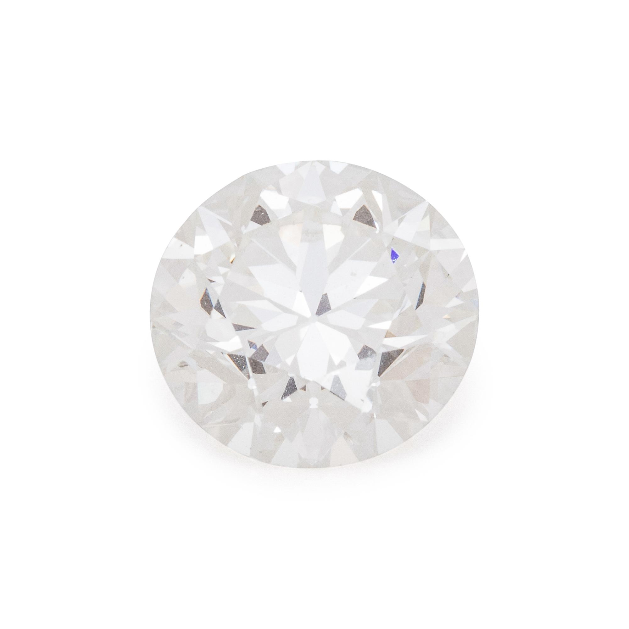 2.06 CARAT ROUND BRILLIANT CUT DIAMOND
