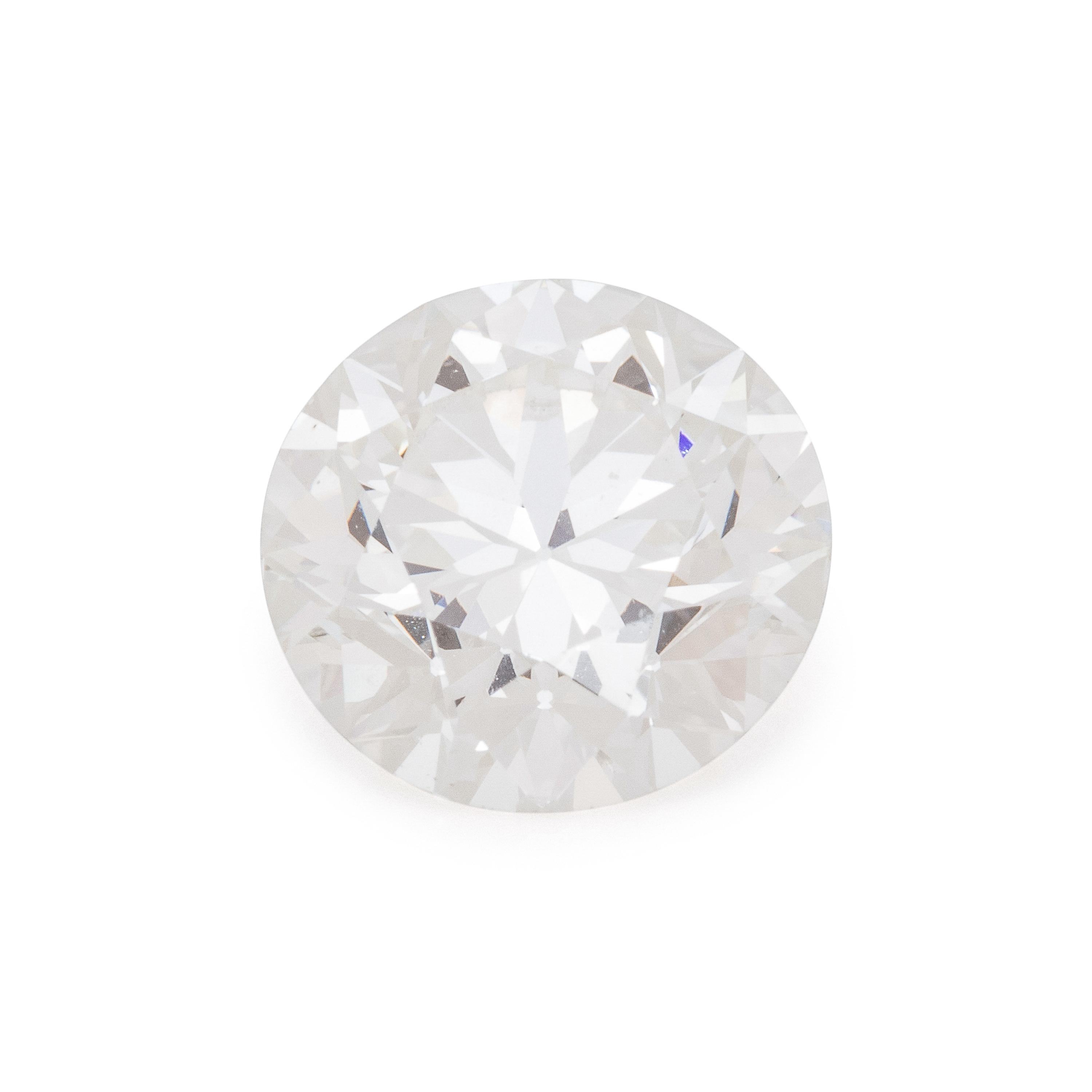 2.06 CARAT ROUND BRILLIANT CUT DIAMOND
