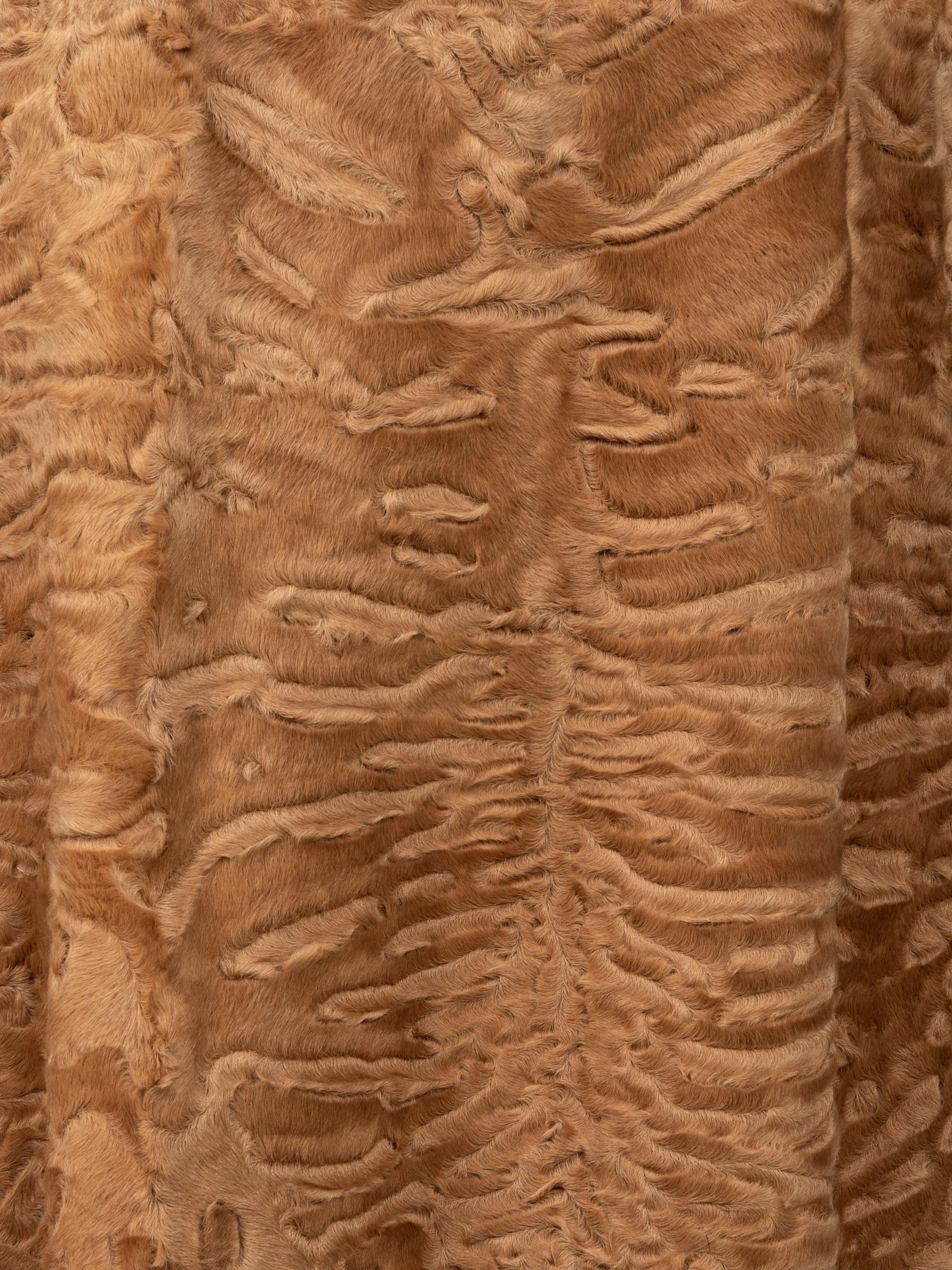 Givenchy Haute Couture Broadtail Coat, 1980-90s