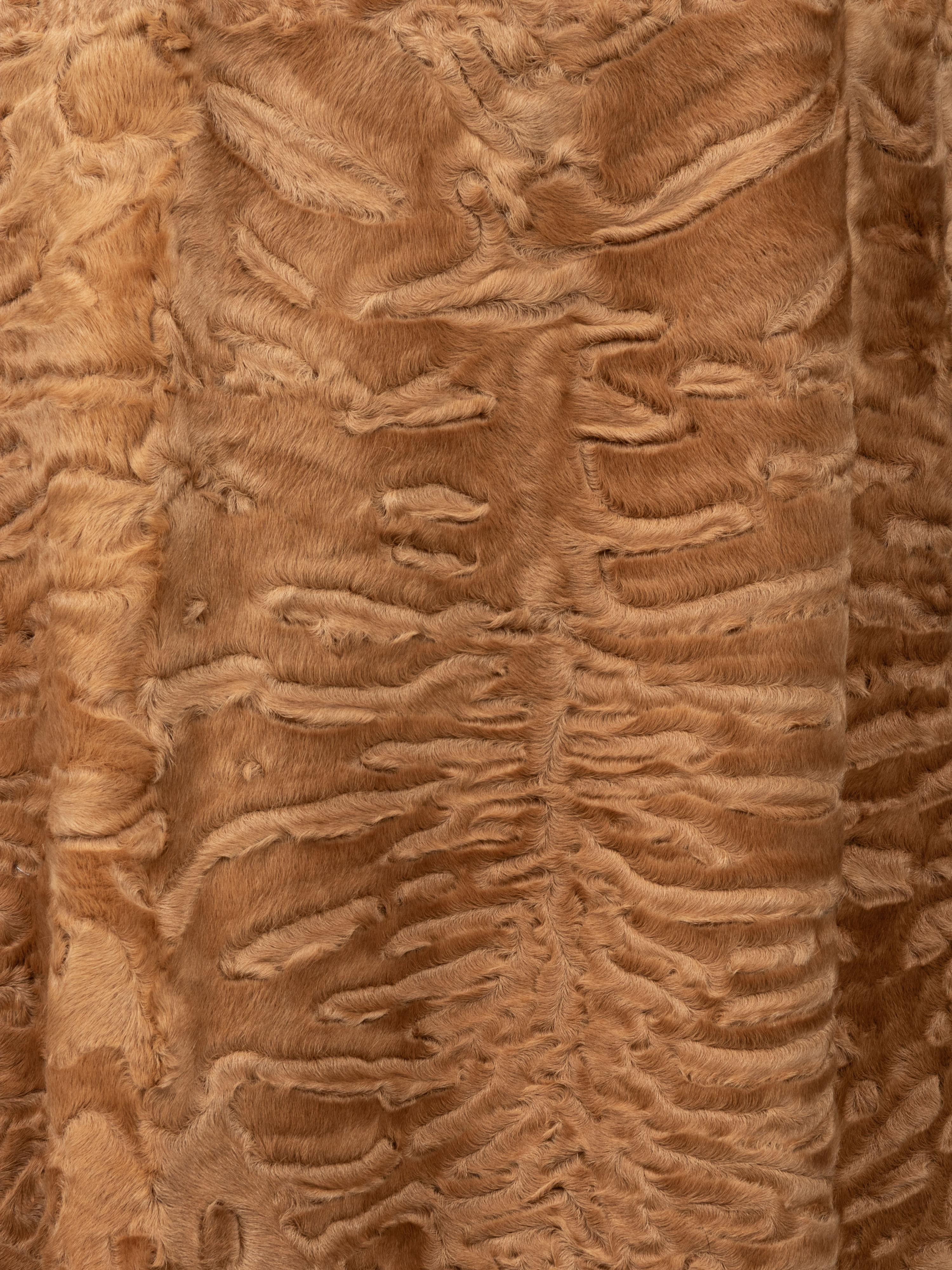 Givenchy Haute Couture Broadtail Coat, 1980-90s