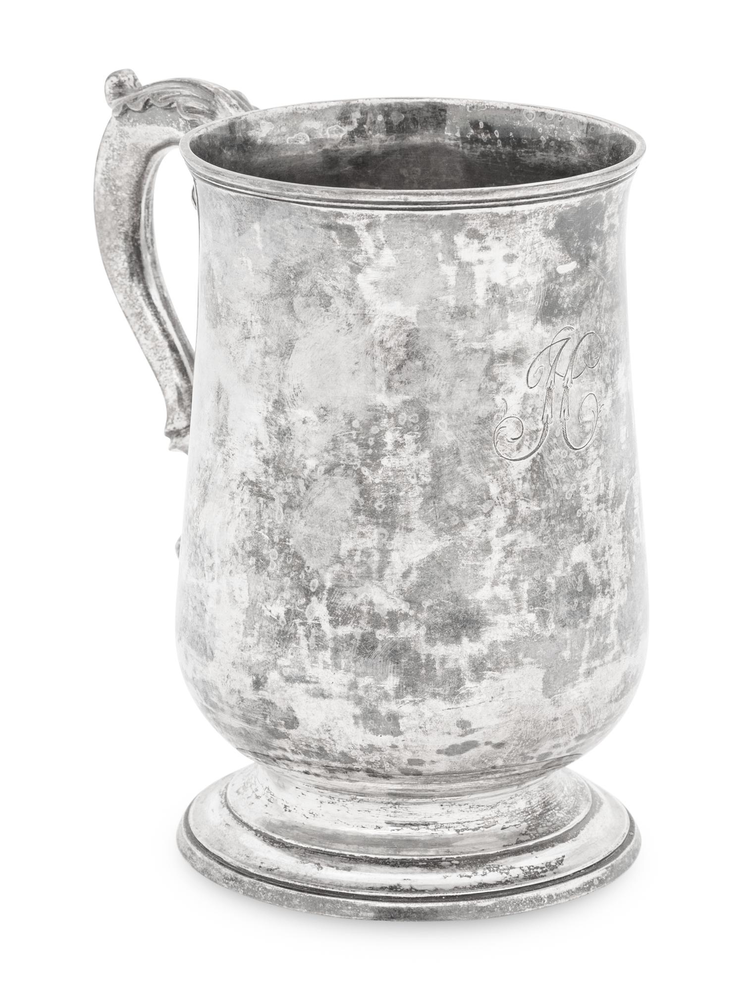 A George III Silver Cann